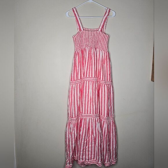 NWT Marine Layer Selene Smocked Top Gauze Dress Sz Small - Picture 3 of 6